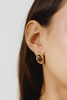 Boucles d'oreilles  Miel - Or