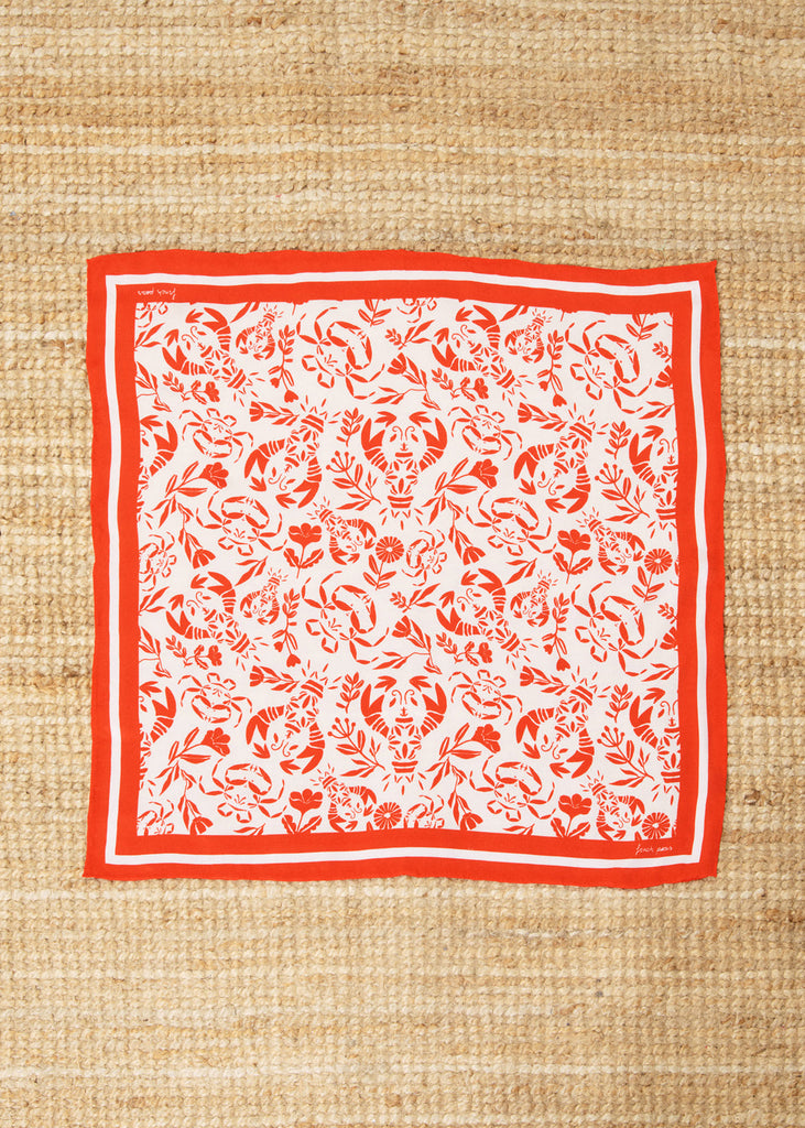 Foulard Oceana - Homard