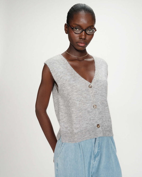 Cardigan Nars - Gris