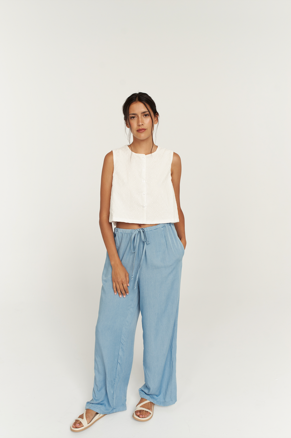 Pantalon Savannah - Bleu
