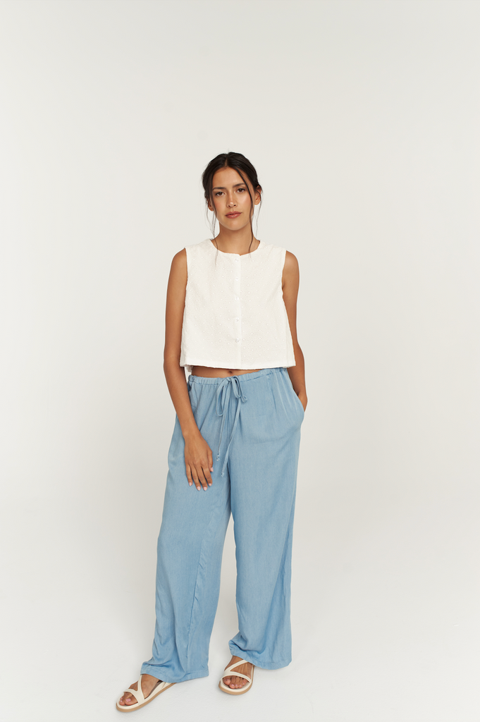 Pantalon Savannah - Bleu