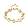 Bracelet Swirl - Or