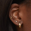 Ear Cuff Basic - Plaqué or