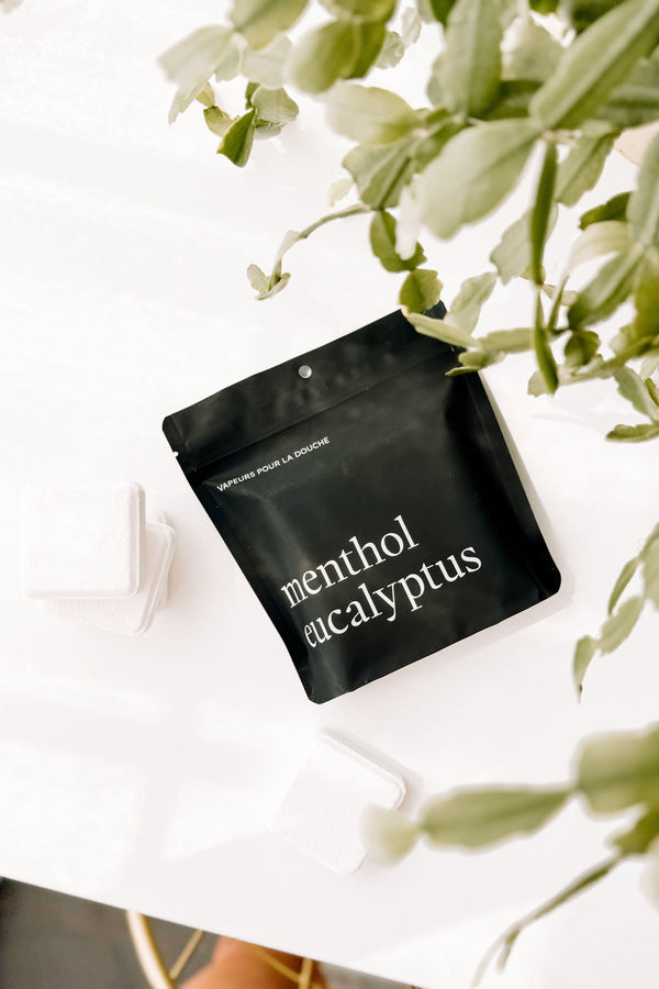 Vapeurs de douche - menthol eucalyptus