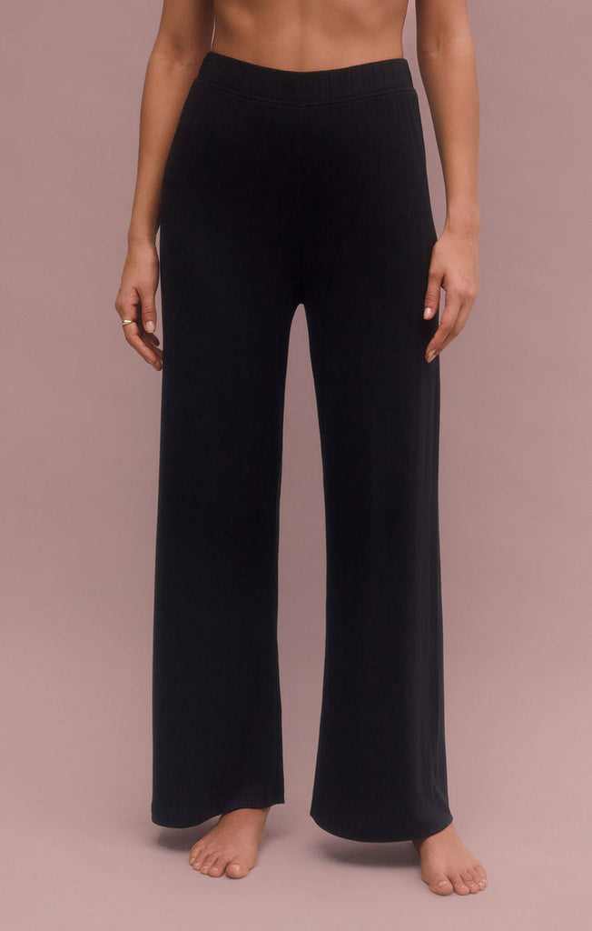 Pantalon Pointelle - Noir