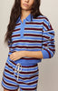 Polo Fleece Henley - Bay Blue