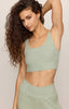 Bralette Zoé Rib - Aqua Cloud