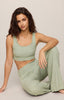 Bralette Zoé Rib - Aqua Cloud