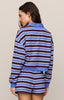 Polo Fleece Henley - Bay Blue