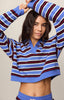 Polo Fleece Henley - Bay Blue
