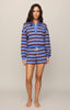 Polo Fleece Henley - Bay Blue
