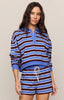 Polo Fleece Henley - Bay Blue