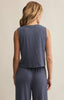 Camisole Sloane Textured - Worn blue