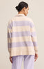 Chandail Rugby Henley - Lavender