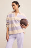 Chandail Rugby Henley - Lavender