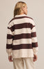 Chandail Rugby Henley - Sandalwood