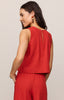 Camisole Sloane Linen  - Chili