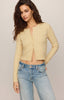 Cardigan Cera LS - Lemon
