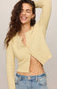 Cardigan Cera LS - Lemon