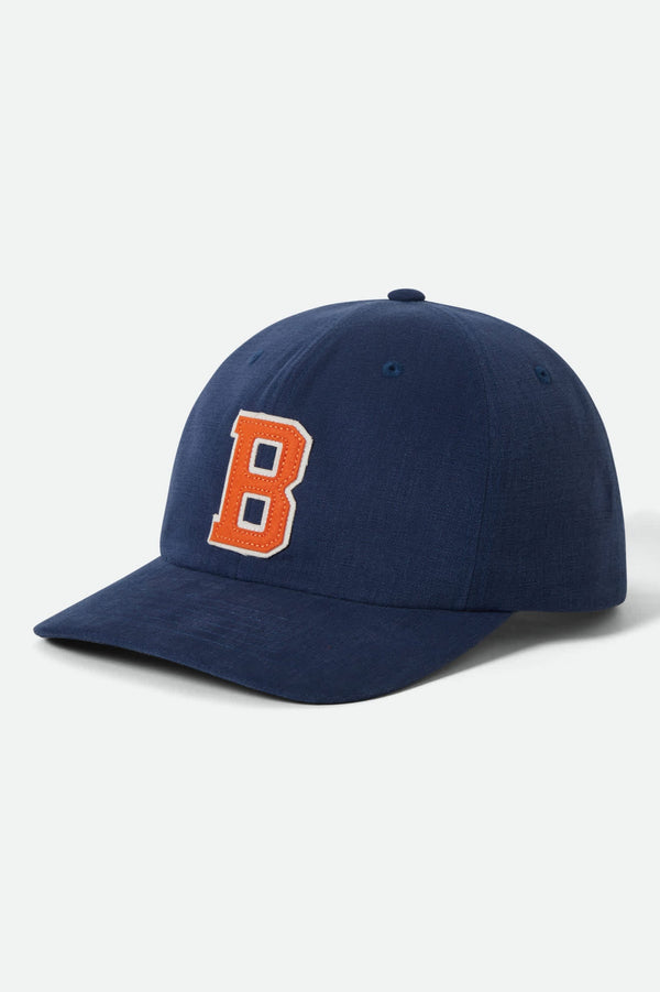 Casquette Big B - Bleu & Orange