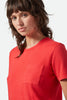 T-shirt Carefree - Crimson