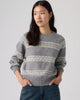 Tricot Jolie Fairisle - Gris