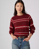 Tricot Jolie Fairisle - Rouge