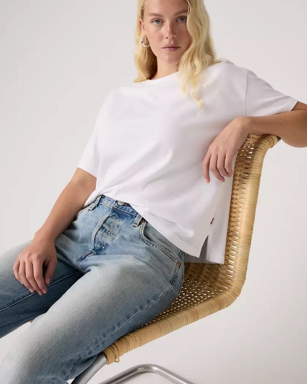 T-shirt Vintage - Bright White