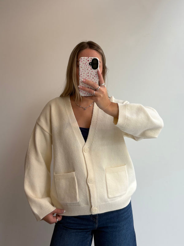Cardigan Alize - Crème