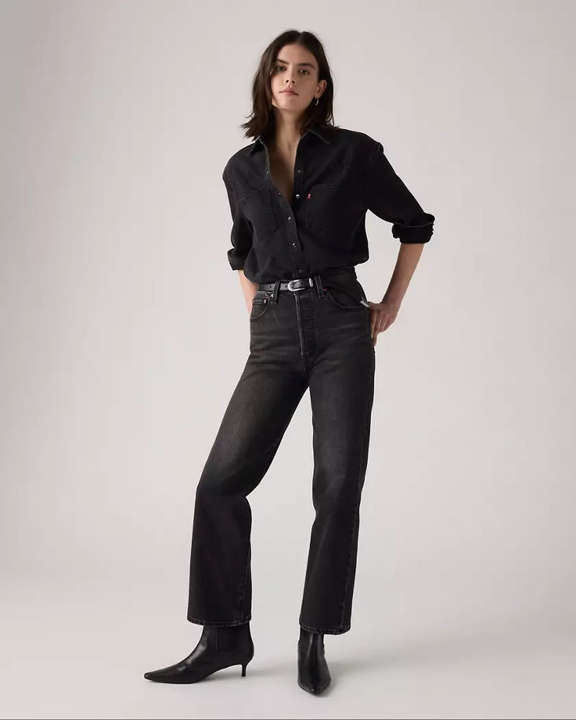 Jeans Ribcage Straight Ankle - Loom About