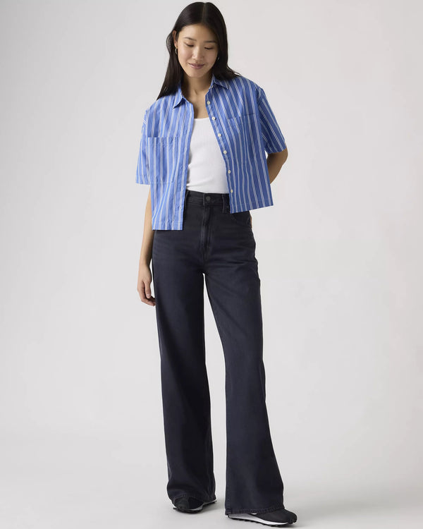 Jeans Cinch Wide Leg - Dark Humor