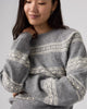 Tricot Jolie Fairisle - Gris