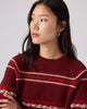 Tricot Jolie Fairisle - Rouge
