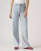 Jeans Ribcage Wide leg - Of Course Stone