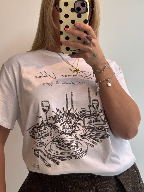 T-shirt Marthe - Dinner Vibes