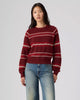 Tricot Jolie Fairisle - Rouge