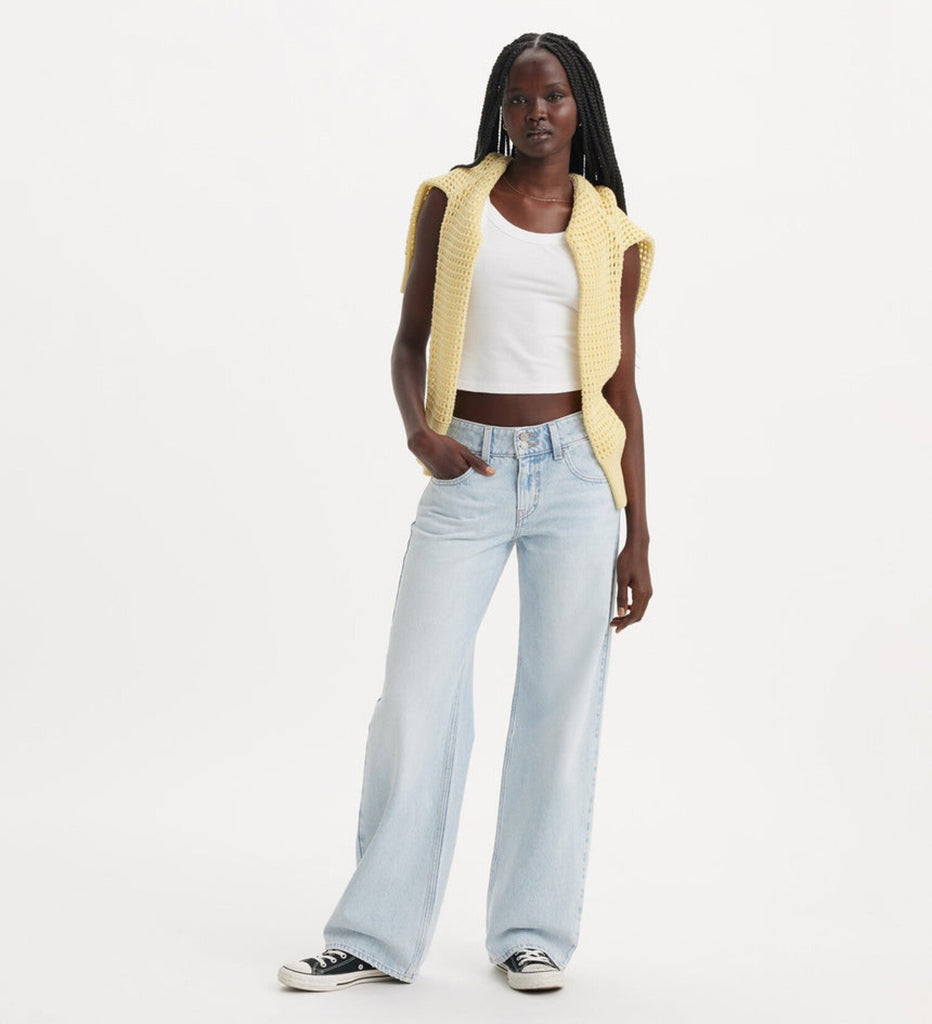 Jeans Superlow Loose - Abraided Art