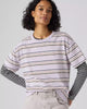 T-shirt Vintage - Lavender Blue