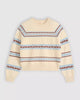 Tricot Jolie Fairisle - Crème