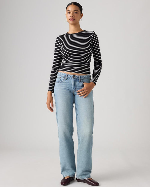 Jeans Superlow Straight - Let Love In