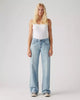 Jeans Low Loose - Blasted Stone
