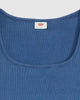 T-shirt Essential - Indigo Rib