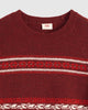 Tricot Jolie Fairisle - Rouge