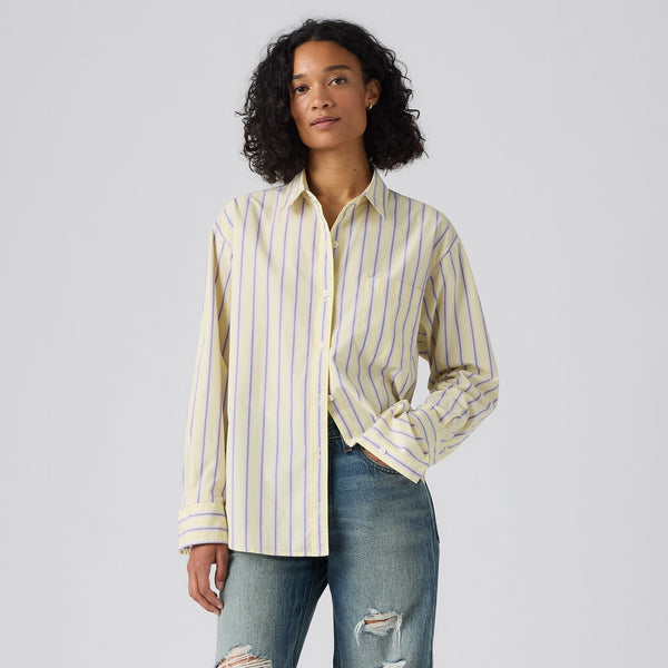 Chemise Harlie Boyfriend - French Vanilla