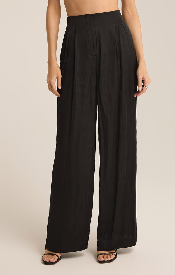 Pantalon Lisse Wide Leg