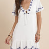 Robe Timeless Embroidered