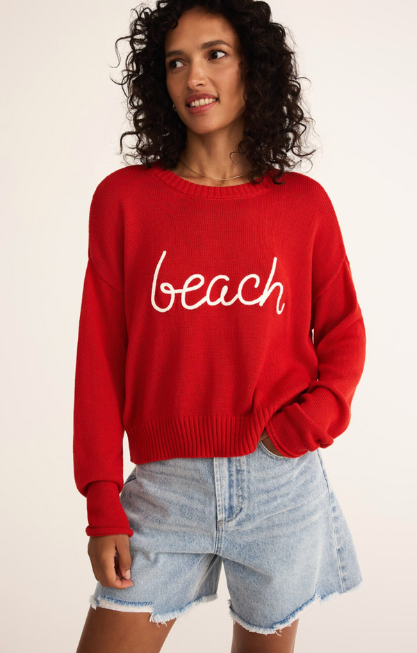 Tricot Sienna - Cabana Red