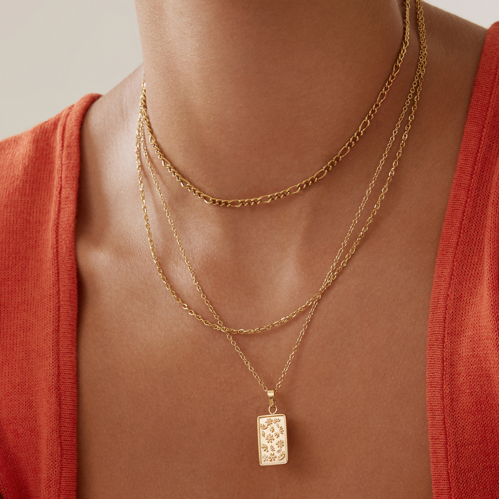 Collier Work Of Art - plaqué or