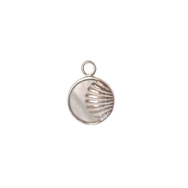 Breloque - Coquille Nacré argent
