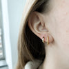 Boucles d'oreilles Martalo - plaqué or